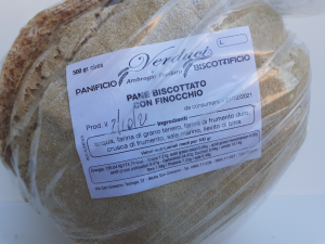 Fresa Biscottata con Finocchio 500g. Panificio e Biscottificio VERDUCI di Ambrogio Teodoro Motta San Giovanni (RC).