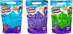 Kinetic Sand Sacchetto Sabbia Cinetica Colorata Modellabile 900gr 
