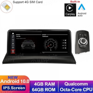 ANDROID 10 navigatore per BMW X3 E83 2004-2009 Senza il monitor della fabbrica 10.25 pollici CarPlay Android Auto WI-FI GPS 4G LTE Bluetooth 4GB RAM 64GB ROM
