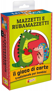 Lisciani Giochi Ludoteca Le Carte dei Bambini Mazzetti e Rubamazzetti 85804
