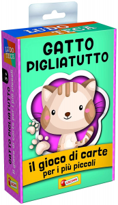 Lisciani Giochi Ludoteca Le Carte dei Bambini Gatto Piglia Tutto  85774