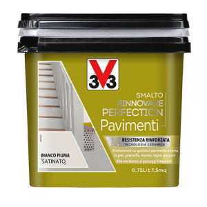 SMALTO RINNOVARE PERFECTION PAVIMENTI Bianco Piuma Satinato 0,75 lt