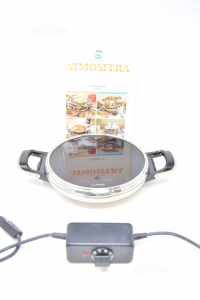 Straightener Electric Amc Atmosfera + Accessories Fondue,instructions And Cable Power Supply