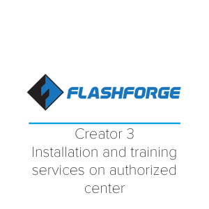 Creator 3 installation and training services on authorized center