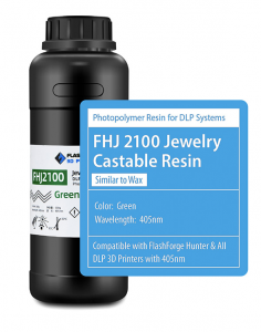 Résine Flashforge pour la bijouterie FHJ 2100