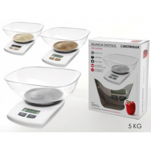 Bilancia Digitale Per Cucina 5 Kg Spegnimento Automatico Con Vassoio Display Casa Cucina Bilance