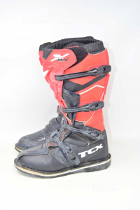 Boots For Bike Youxblack Red N°.42 (defect Typ)