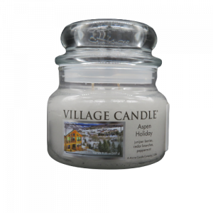 Village Candle candela Aspen Holiday 50 ore bianca