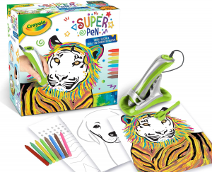 CRAYOLA Super Pen Tigre per sciogliere i Pastelli a Cera e Creare Disegni in Rilievo