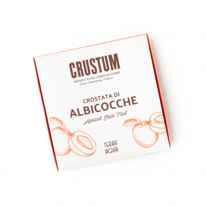 Crostata CRUSTUM di Albicocche Pinkcot - Peso Netto 400g - 4 porzioni