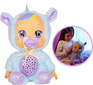 IMC Toys Cry Babies Goodnight Starry Sky Jenna Bambola Per Dormire Luminosa Interattiva
