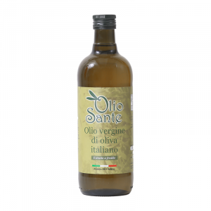 Olio vergine Ogliarola 1L 2021/22 - Olio vergine di oliva Italiano cultivar Ogliarola Sante in bottiglia da 1 Litro - 