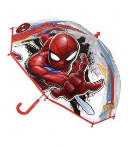Ombrello Trasparente Man. 45Cm Spiderman 
