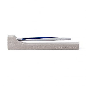 Pininfarina  AERO BLU penna stilo in alluminio con base in cemento NPKRE01578