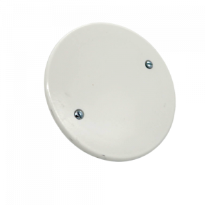 Coperchio scatola tonda cm7,5 bianco