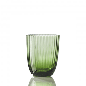 Bicchiere Idra Rigato Verde Soraya