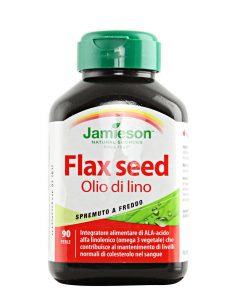 Jamieson, Flax Seed Olio di Lino 90 perle  - Scadenza 31/03/2022