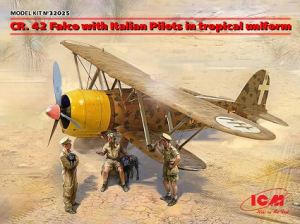 1:32 CR. 42 Falco with Italian Pilots in tropical uniform