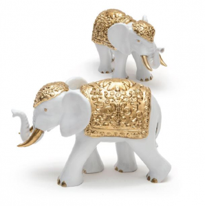 Elefante Bianco/Oro