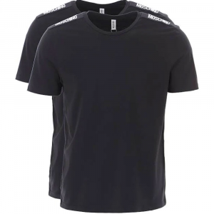 Moschino Underwear T Shirt Basic Banda Confezione da Due