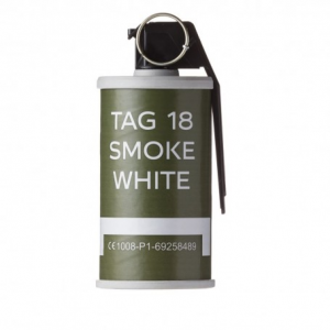 Bomba a mano TAG-18 Smoke white