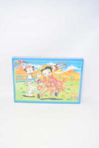 Game Play Puzzle Betty Boop Vintage 100 Pieces New