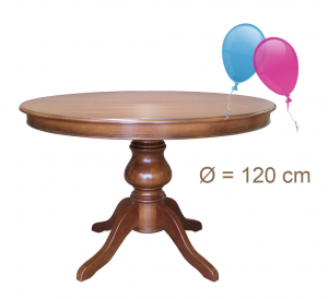 TOP-PREIS! Runder Tisch 120 cm Louis Philippe PROMO