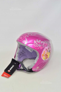 Ski Helmet Briko Model Disney Princesses 1087 Vj Size.50 New