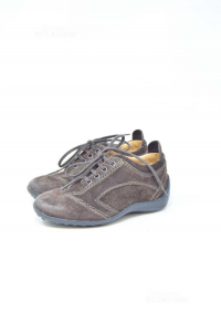 Shoes Boy Tods Brown Velvet N°.25