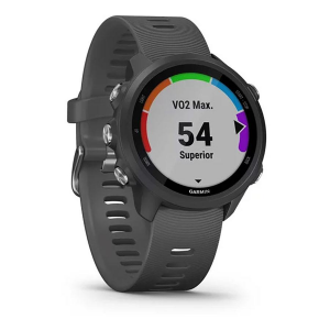 Orologio Cardio con GPS Garmin Forerunner 245 smartwatch per multisport Slate/Black