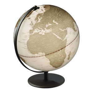 Mappamondo Globo perlato con illuminazione Mascagni diametro 25 cm O1712