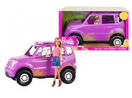 Bambola Barbie Con Suv Mattel