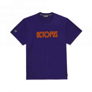 OCTOPUS Maglietta Maniche Corte Tee Outline Logo Purple