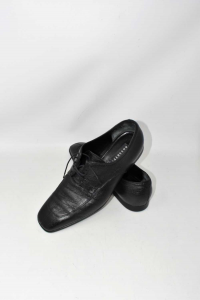 Shoes Man Brothers Rossetti N° 8.5 (number 42) Black True Leather