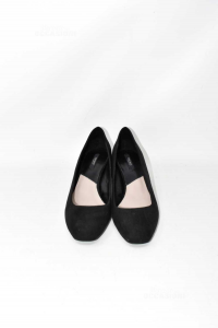 Shoes Woman Zara Black With Heel Square N° 41