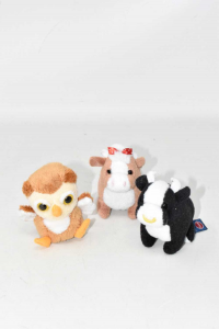 Various Stuffed Animal Trudi Small Keychain Animals