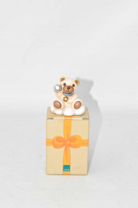 Teddy Bear Thun With Star H 5.5 Cm