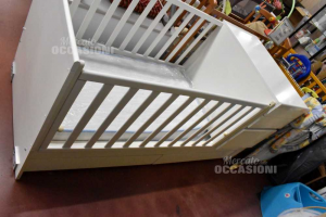 Bed With Drawers Per Newborns Handcrafted White With Mattress