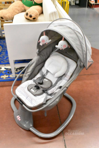 Deluxand Multi Functional Bassinet Mastela 3 In One (used Three Times) Gray With Box