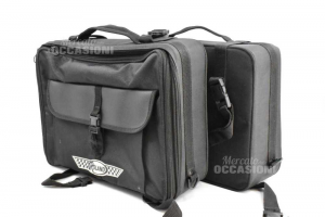 Pair Bags For Bike Roland Black 40x10x30 Cm