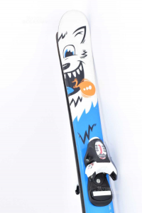 Ski Wedze 100 Cm Blue With Bindings
