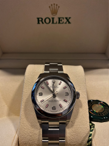 Orologio primo polso Rolex modello Oyster Perpetual