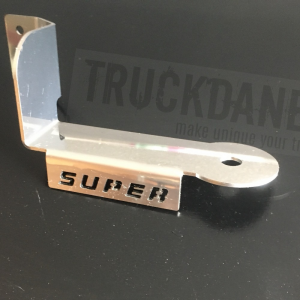 SCANIA CB antenna bracket with SUPER lettering