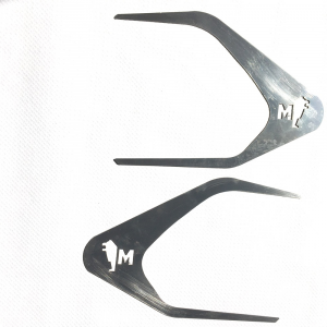 MAN Handle contour with Lion decoration in polished stainless steel (aisi304)