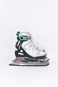 Ice Skates Rollertblade Grey And Black Size 255 Size 39
