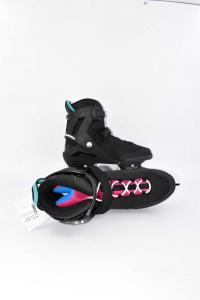 Ice Skates Rollerblade Black And Fuchsia Size 315 Size 45