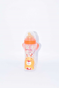 Baby Botle Neoaby Teddy Bear Orange New