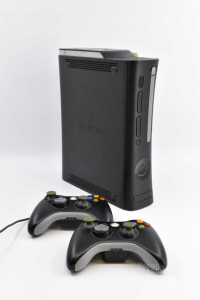 Console Xbox Nera 360 120GB Con 2 Joystik