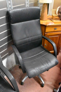 Armchair From Office Big Leather