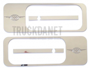 DAF External handle frames with XF decorations
